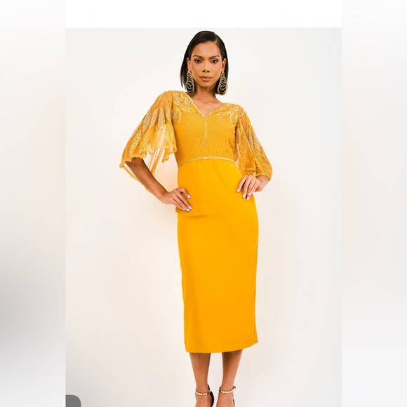 Virgos Lounge Embellished Dress - Picture 1 of 5